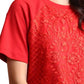 Eva Franco - Kylee Short Sleeve Sweatshirt