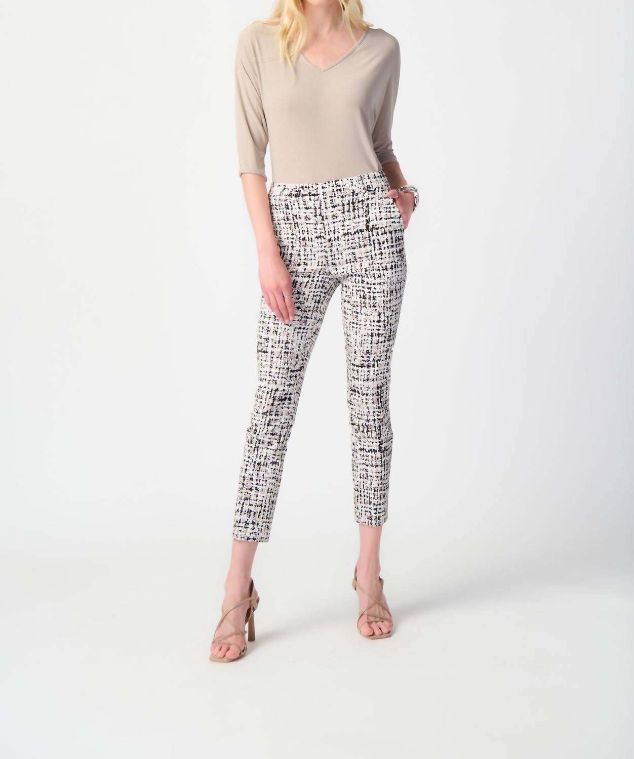 Joseph Ribkoff - Abstract Print Millennium Pull-On Pants