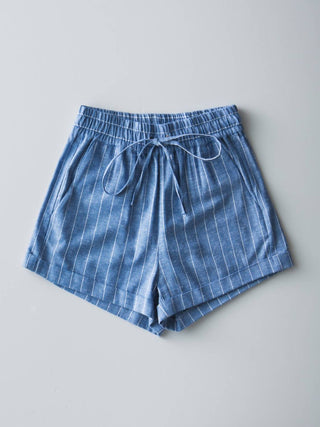 Trend:Notes - Women's Striped Linen Short