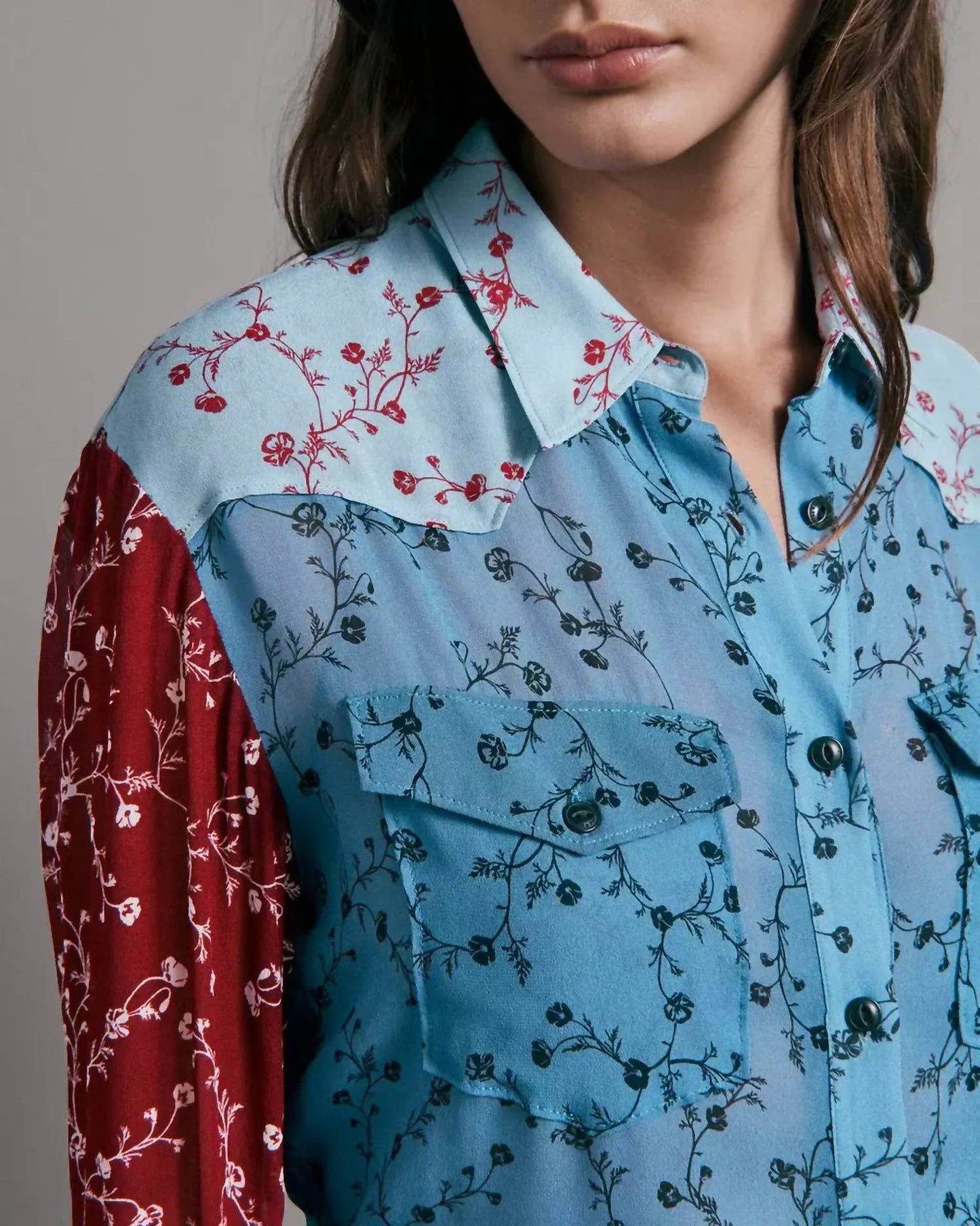 Rag & Bone - Wyatt Patchwork Shirt