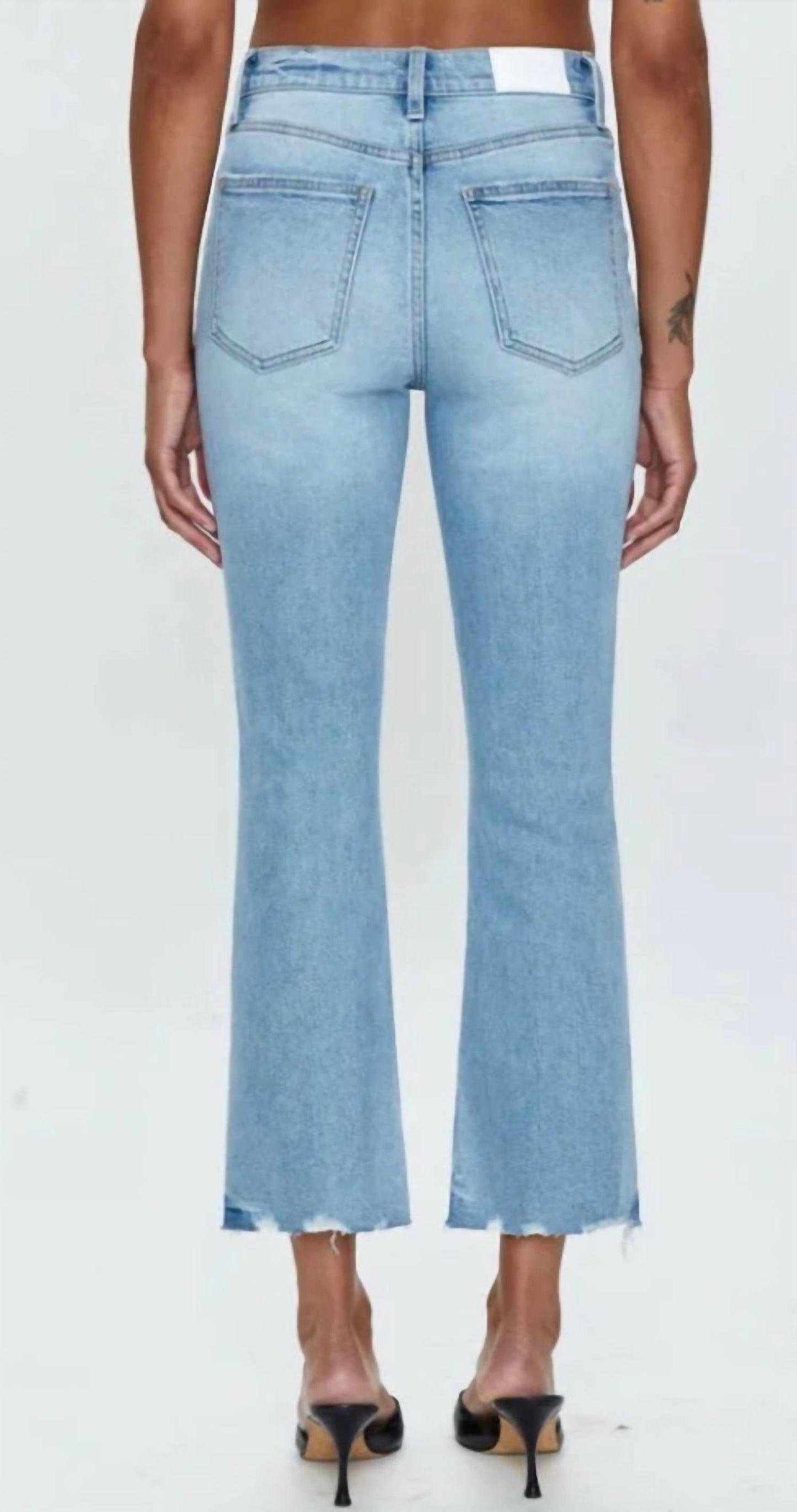 Pistola - LENNON HIGH RISE CROP BOOT JEAN