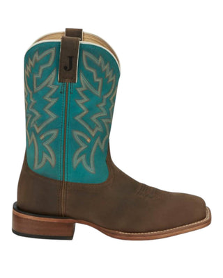 Justin - Botas Masculinas Bico Quadrado