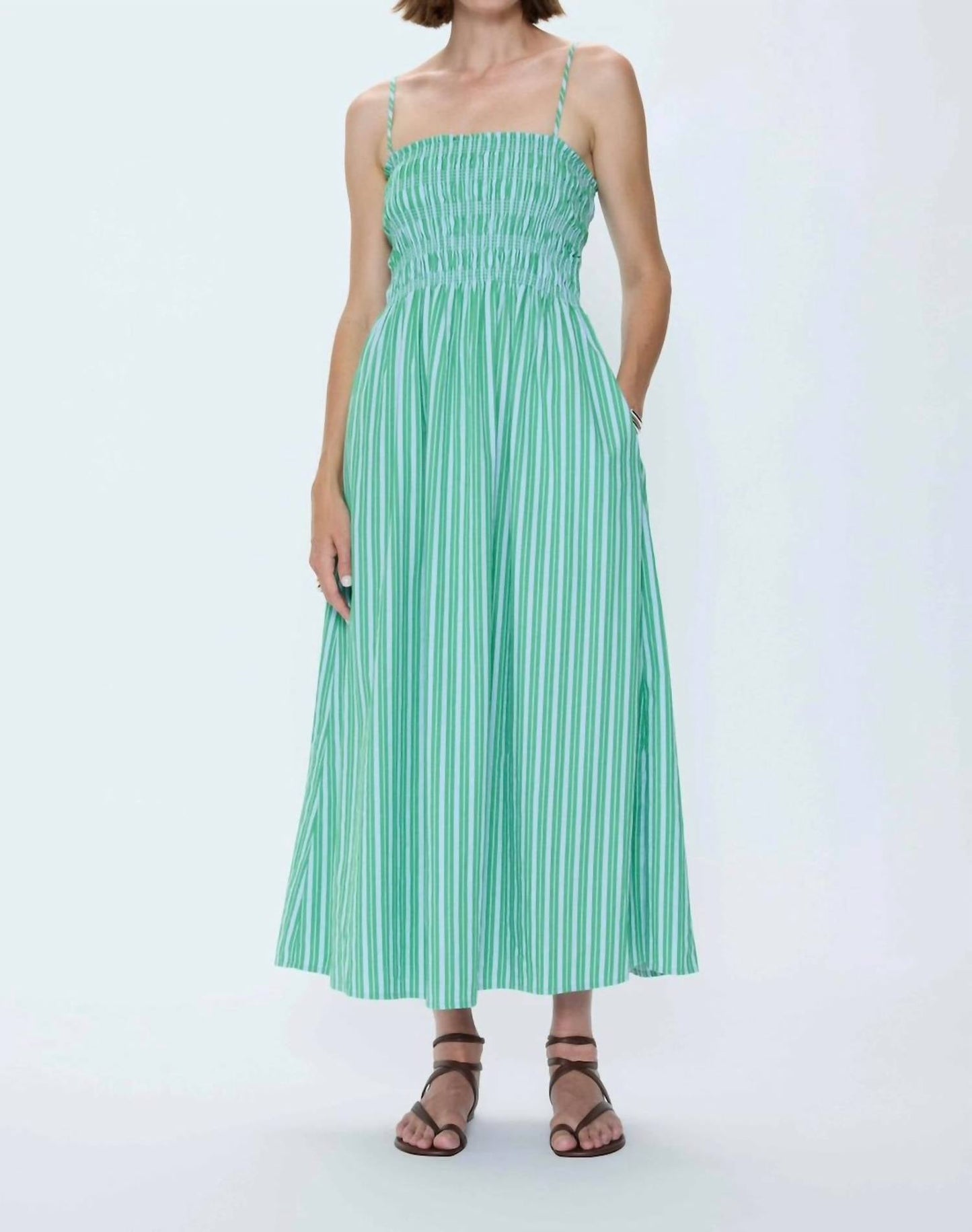 Pistola - Bianca Shirred Bodice Dress