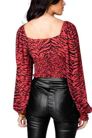 Buddylove - BLUSA CURTA ISABELLE SMOCKED