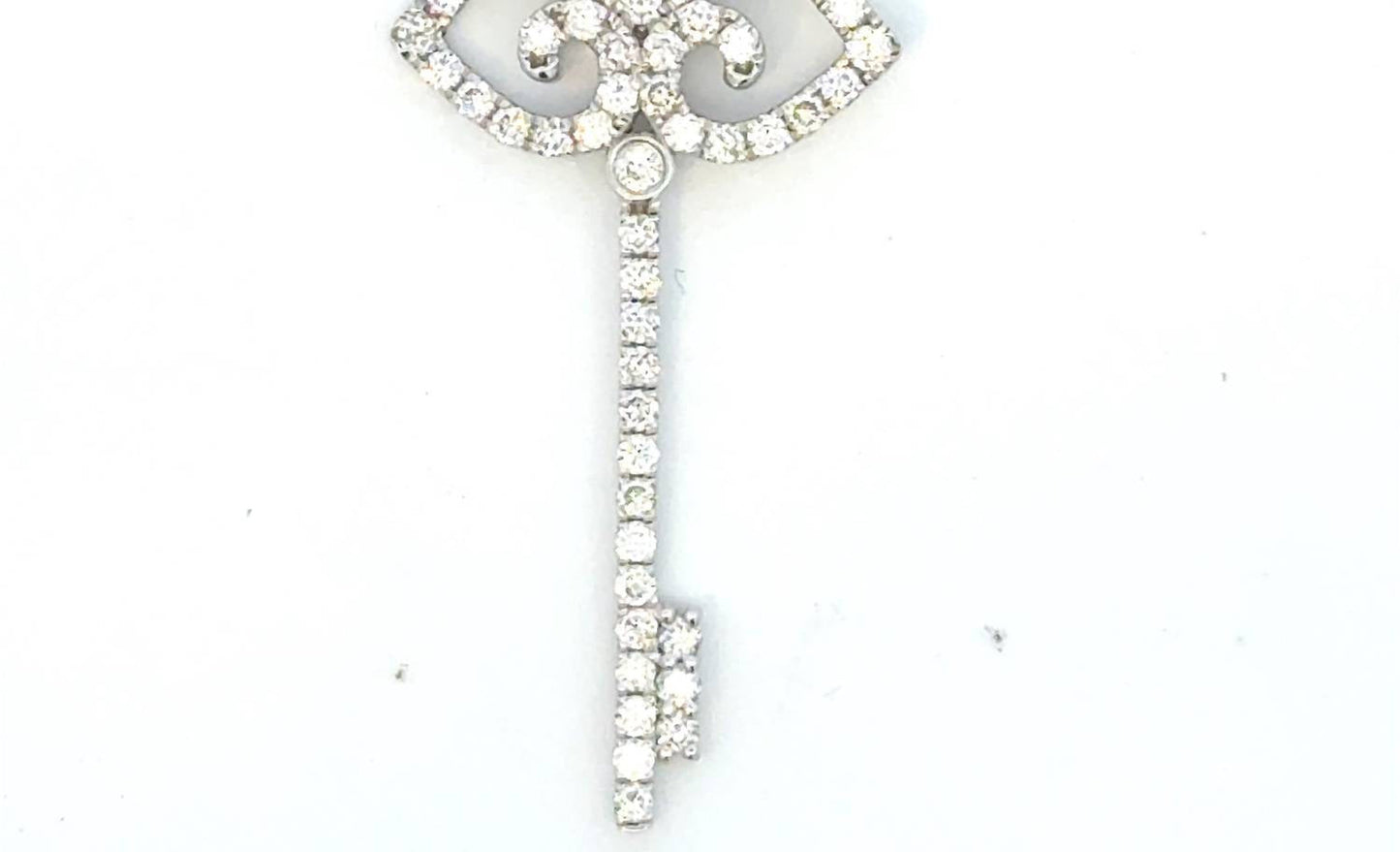 Aamiaa - 0.54 Carat Natural Diamond Key Pendant