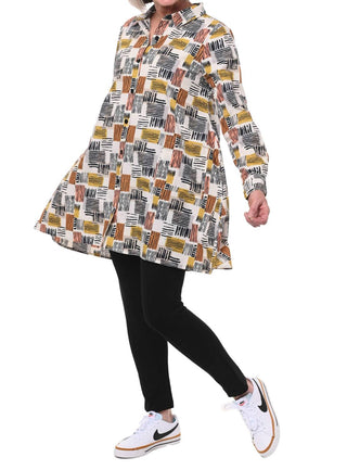 Tulip Clothing - Túnica Destin com botões