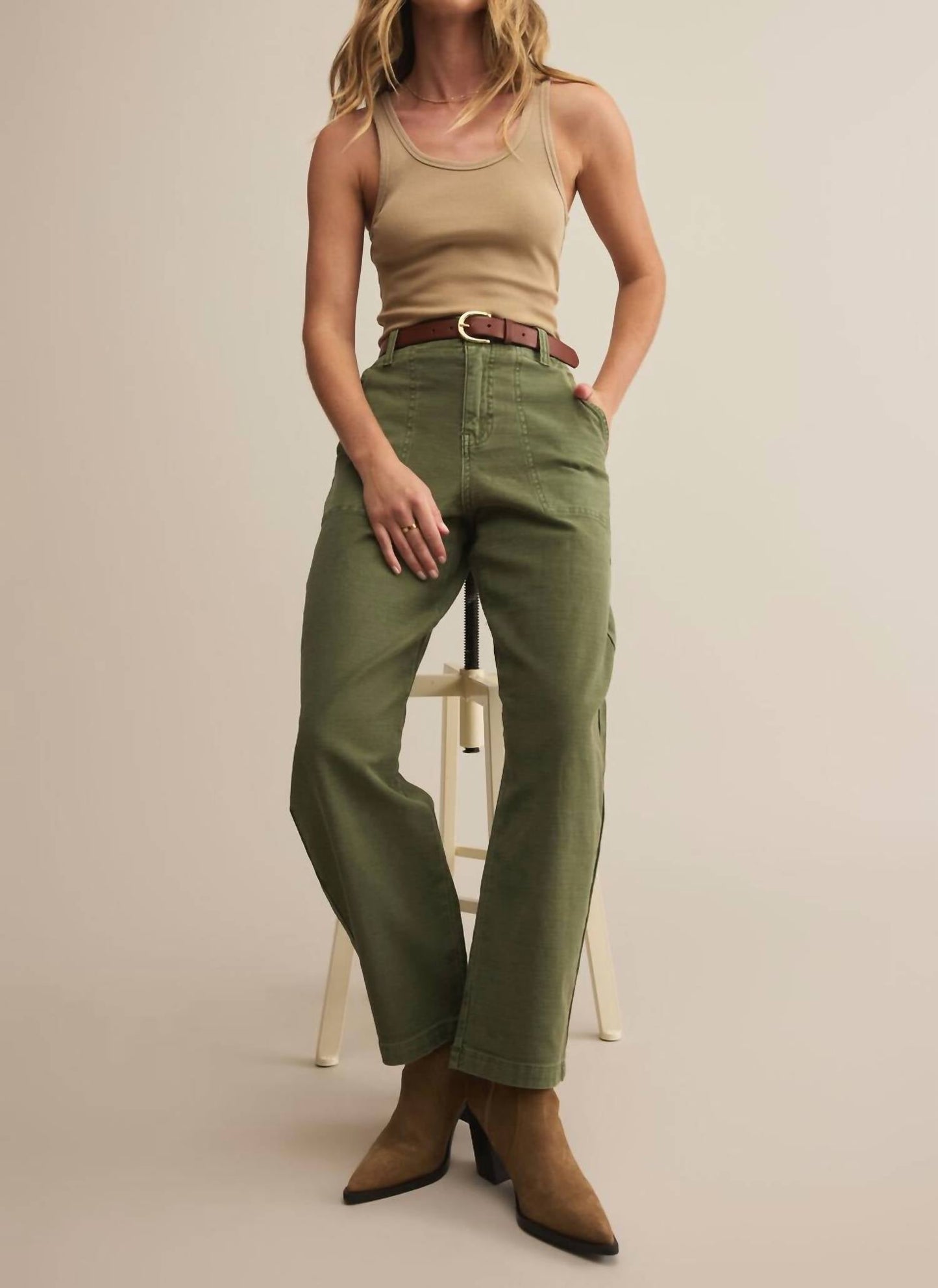 Z Supply - High Rise Twill Pants