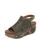 Volatile - Women's Montpelier Suede Wedge Sandal