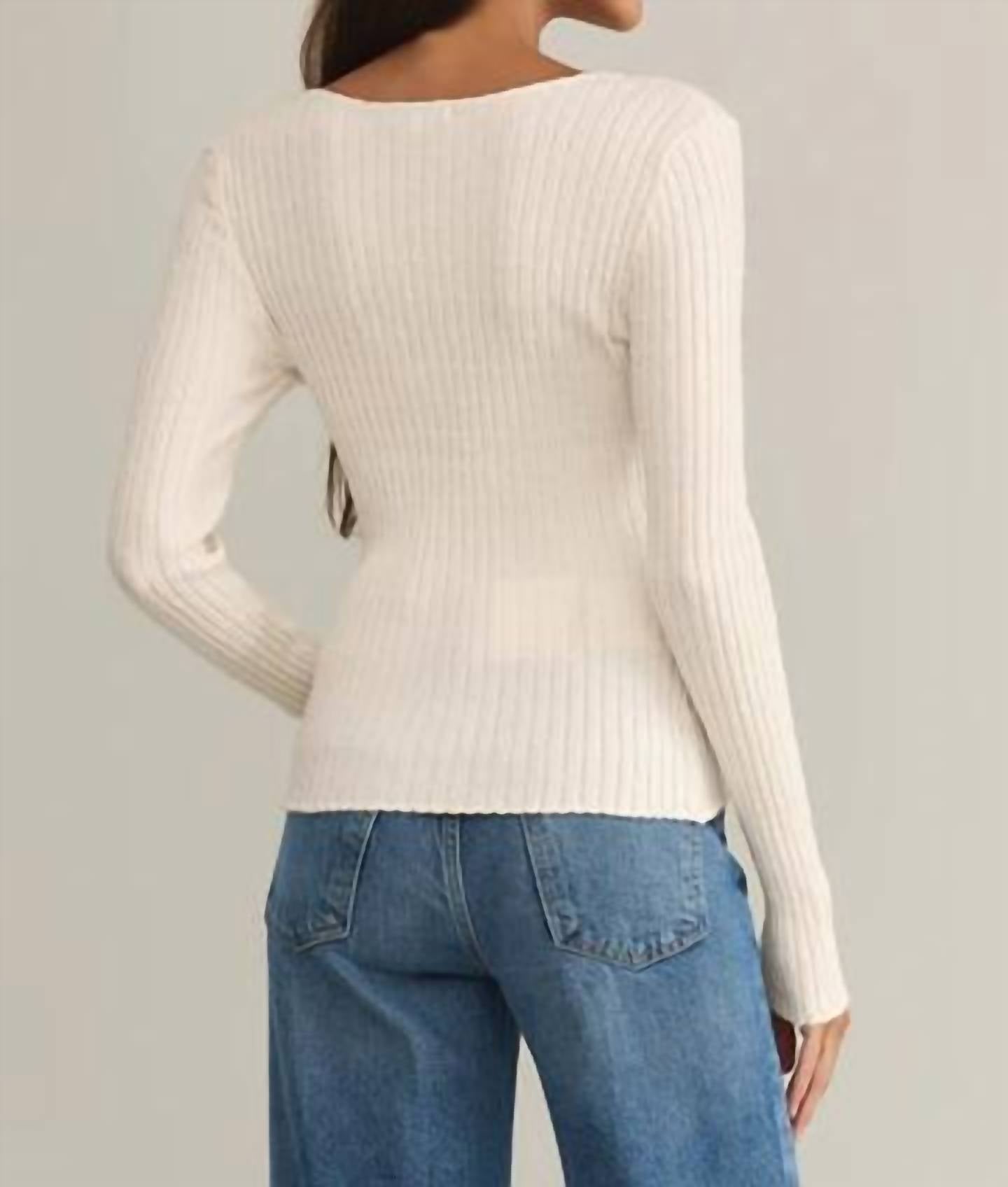 Z Supply - Emelie Button Up Sweater