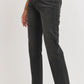 Judy Blue - Cut Off Cropped Straight Leg Jeans
