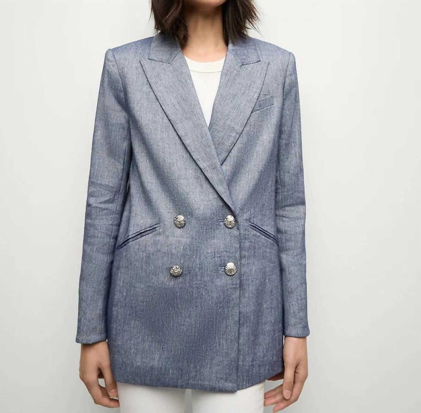 Veronica Beard - Dale Linen Dickey Jacket