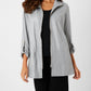 Angel Apparel - Roll Sleeve Zip Jacket
