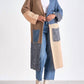 Elan - Colorblock Long Cardigan