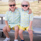Blue Quail Clothing Co. - Boy's Short Sleeve Shirt Bananas
