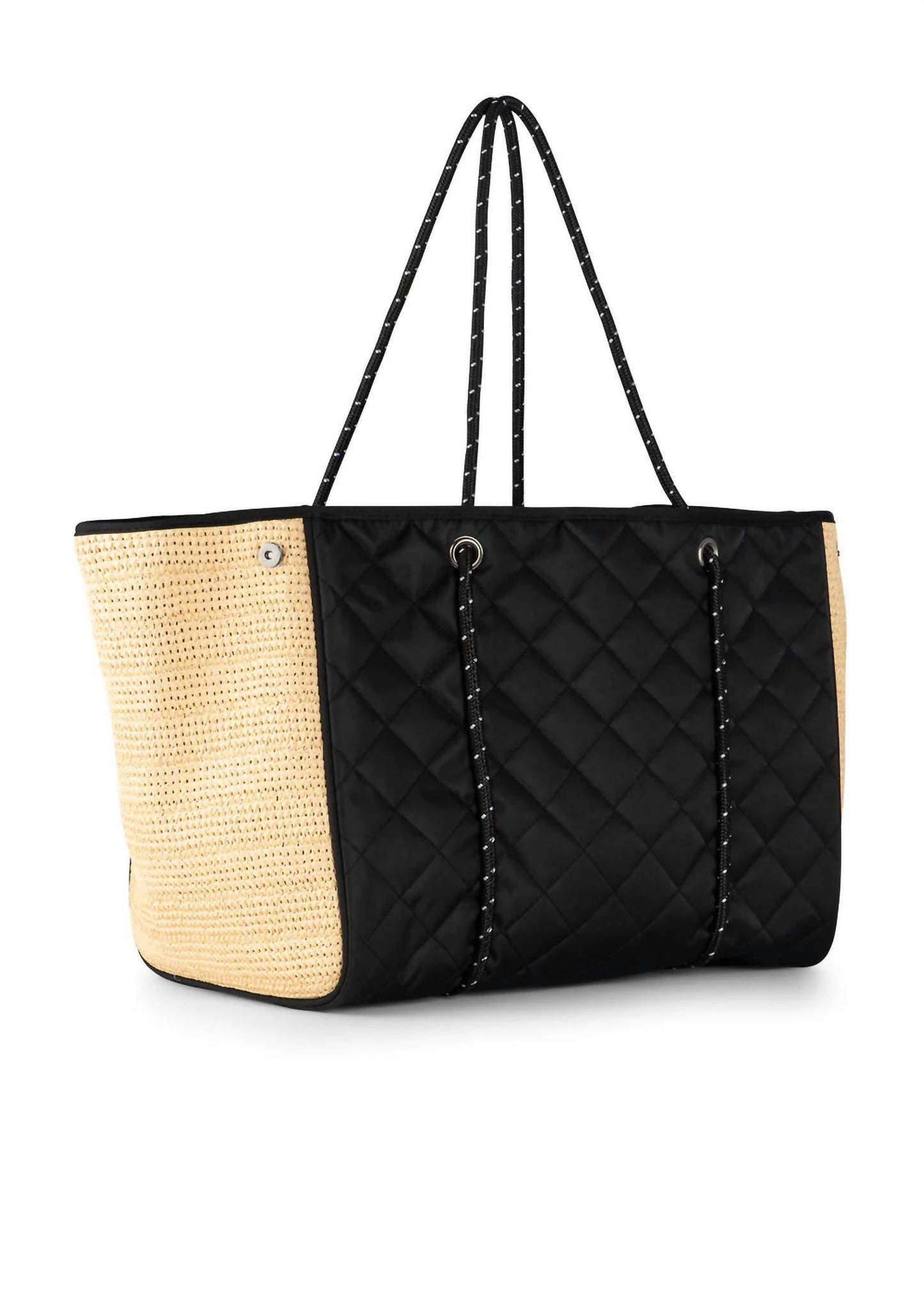 Haute Shore - Women's Greyson Quilted Raffia Tote