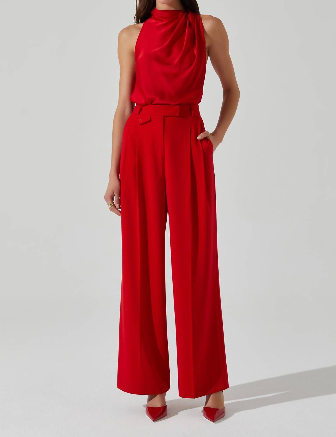 Astr - Bryony High Waisted Trouser Pants