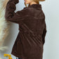 White Birch - Quarter Zip Solid Ribbed Knit Pullover