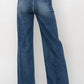 Risen - High Rise Double Button Jeans