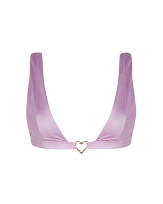 Soah - Top de biquíni feminino triângulo amoroso