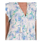 Elan - Ruffle-sleeve Tassel-tie Maxi Dress