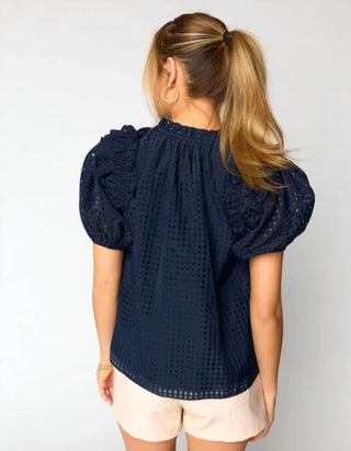 Buddylove - Blusa Essie com mangas franzidas