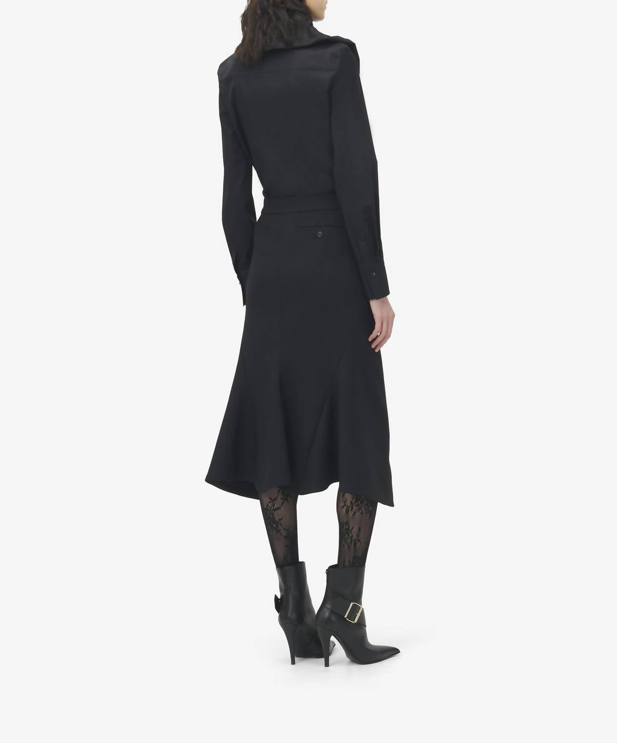 Alexander Mcqueen - Ruffled Cotton Bow Shirt