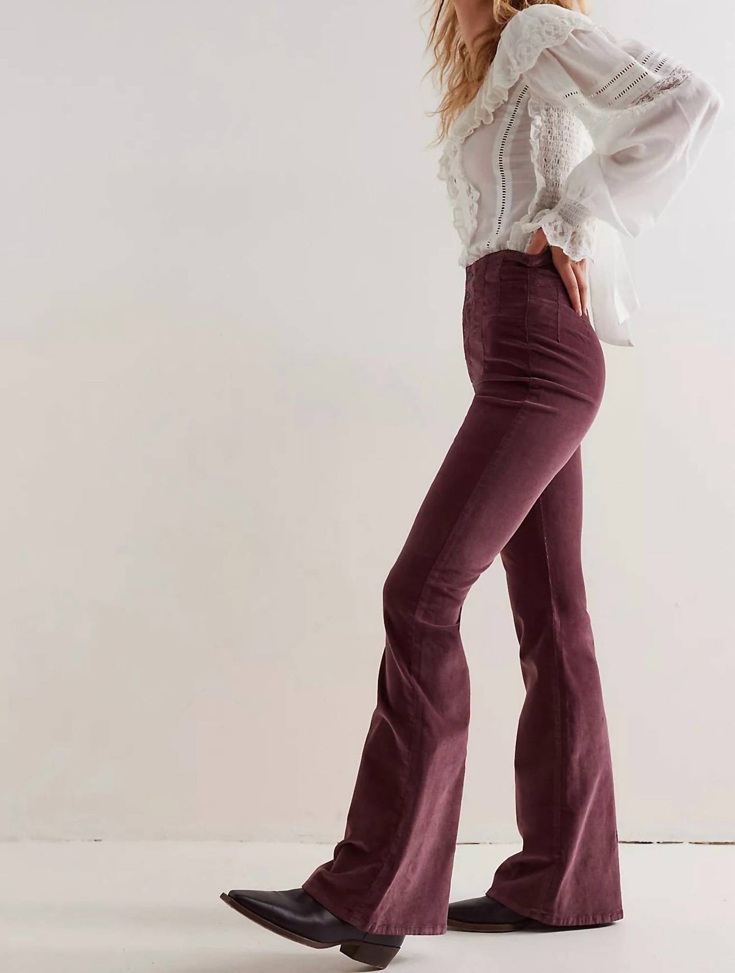 Free People - Jayde Cord Flare Jeans