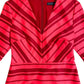 Ralph Lauren - Women's Striped V-neck A Line Dress