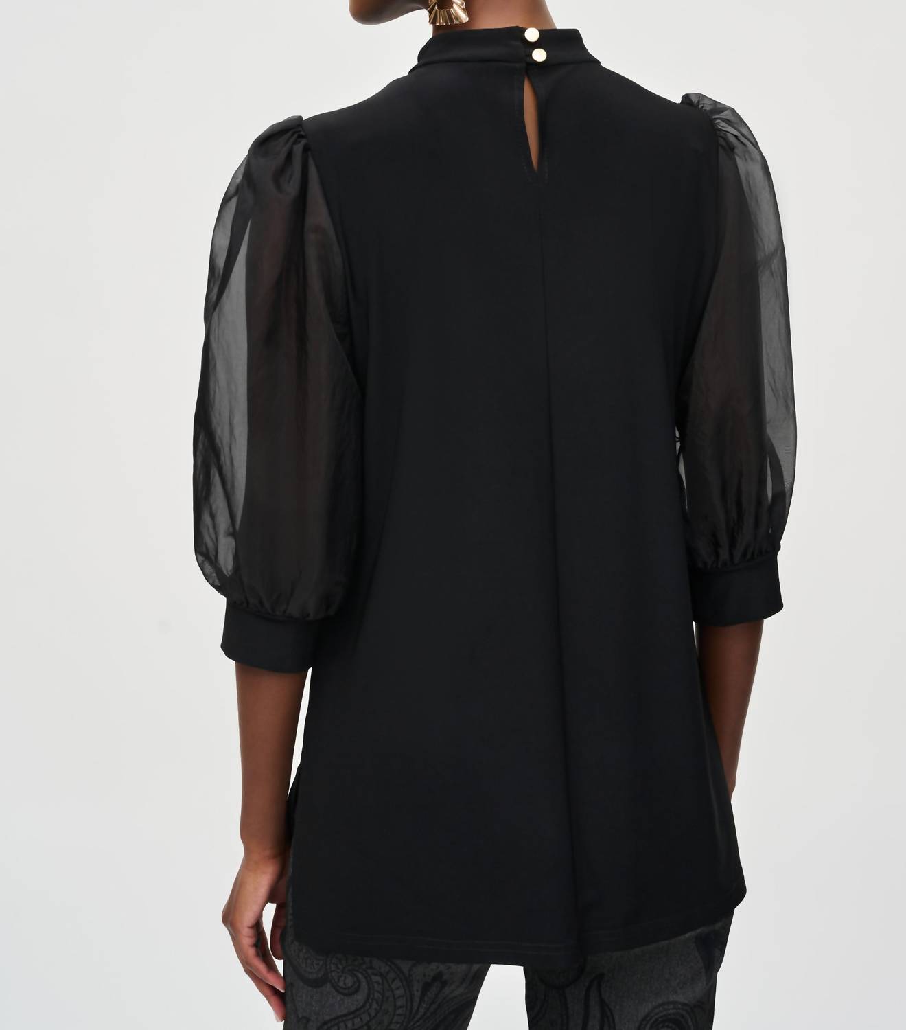 Joseph Ribkoff - High Neck Minimalist Blouse