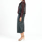 Clara Sun Woo - Vinyl/Liquid Leather Mixed Media Zip Jacket