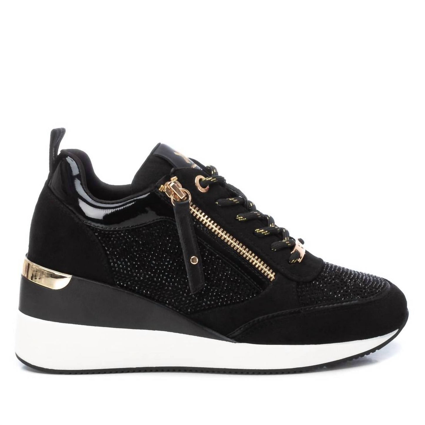 Xti - Women's Leather Mesh Sneakers