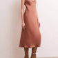 Z Supply - Lark Lux Sheen Slip Midi Dress