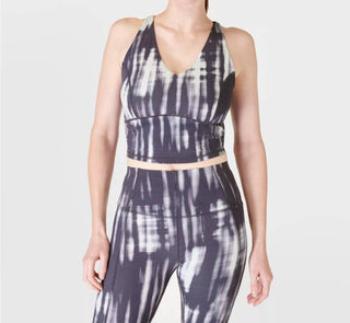 Sweaty Betty - Regata curta supermacia com alças nas costas e treino