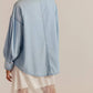Free People - Women's Denim Dreaming Pullover Top