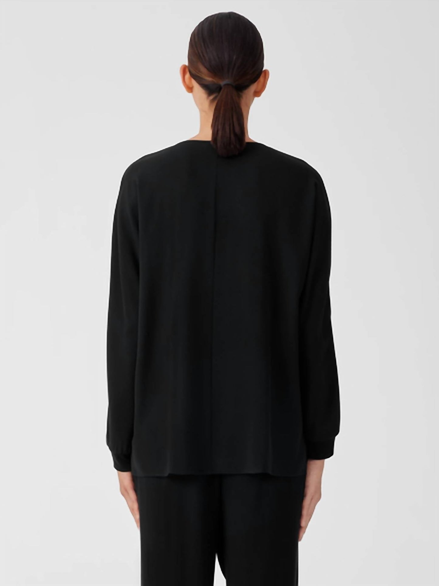 Eileen Fisher - V-neck Dolman Sleeve Top