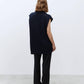 Alysi - Sleeveless Turtleneck Top Sweater Vest
