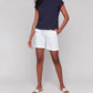 Charlie B - Drop Shoulder Crew Neck Top