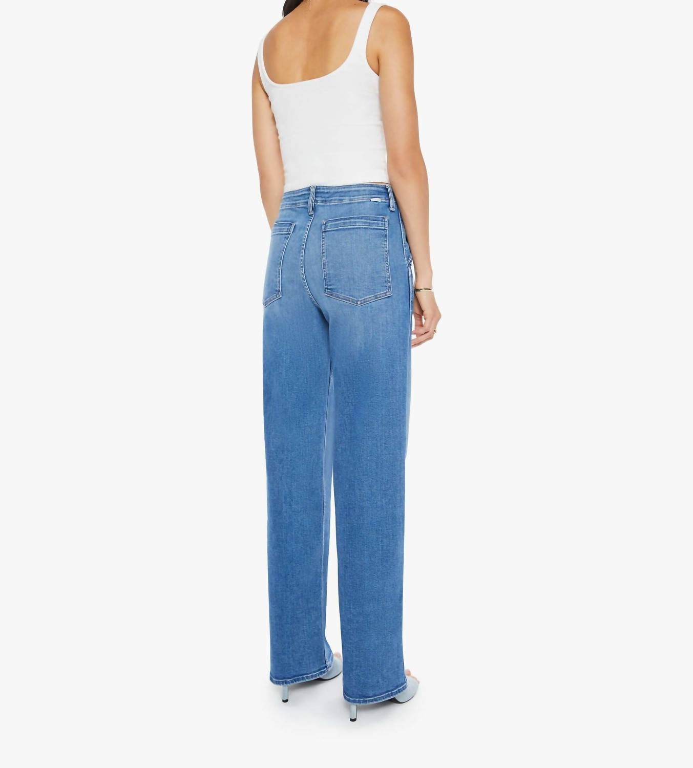 Mother - The Major Prep Zip Sneak Jeans