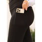 Julia Rose - Deluxe Paige Foldover Tummy Control Yoga Leggings