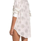 Elan - Eyelet Long Sleeve Cover-Up