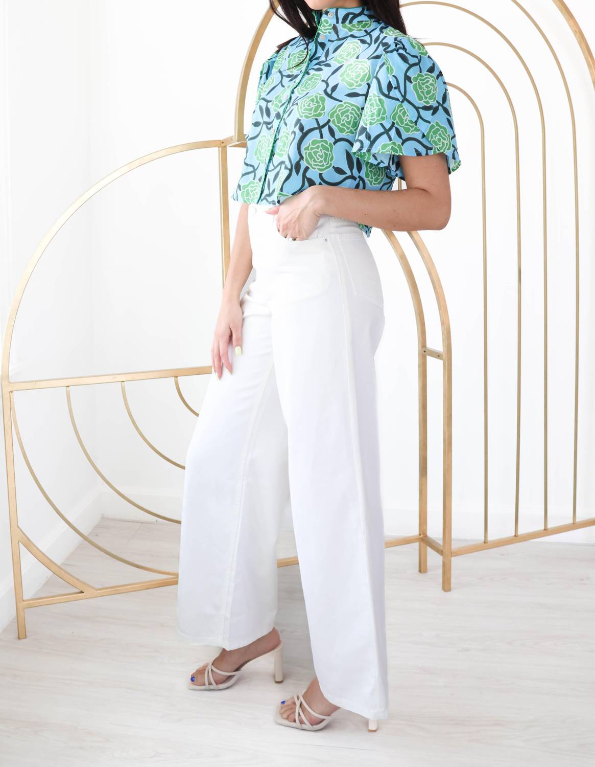 Z Supply - Mia Loose Wide Leg Denim Pant