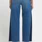Nydj - Contrast Teresa Wide Leg Jeans
