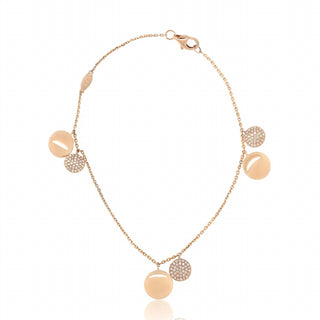 Diana M Jewels - Colar de diamante longo de 1,00 cts