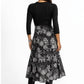 Johnny Was - MIXED MEDIA WRAP TIE DRESS