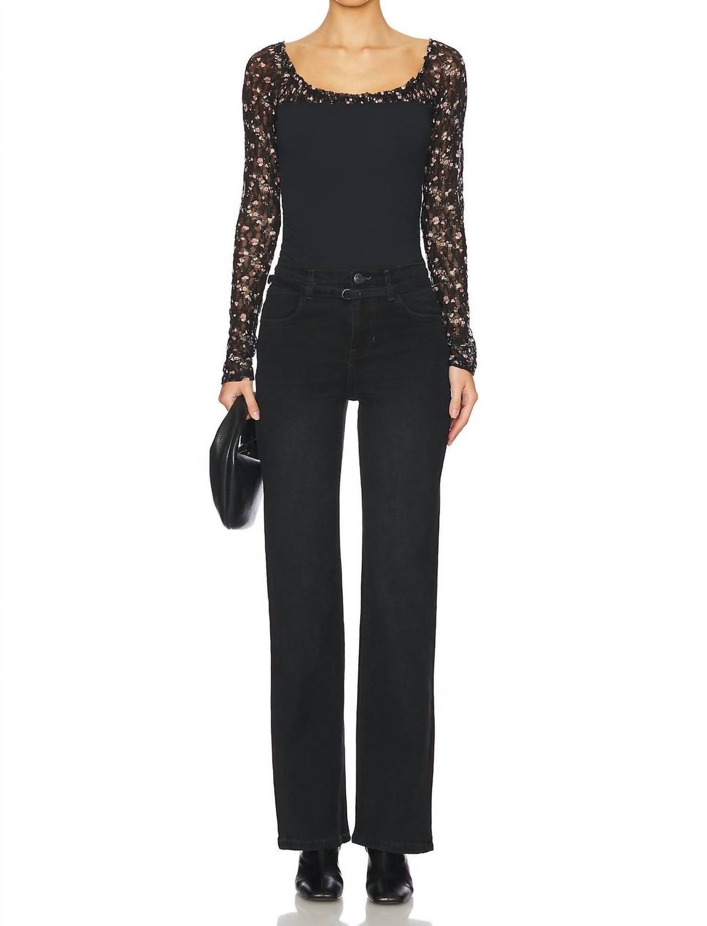 Free People - We The Free Sabine Slim A-Line Jeans