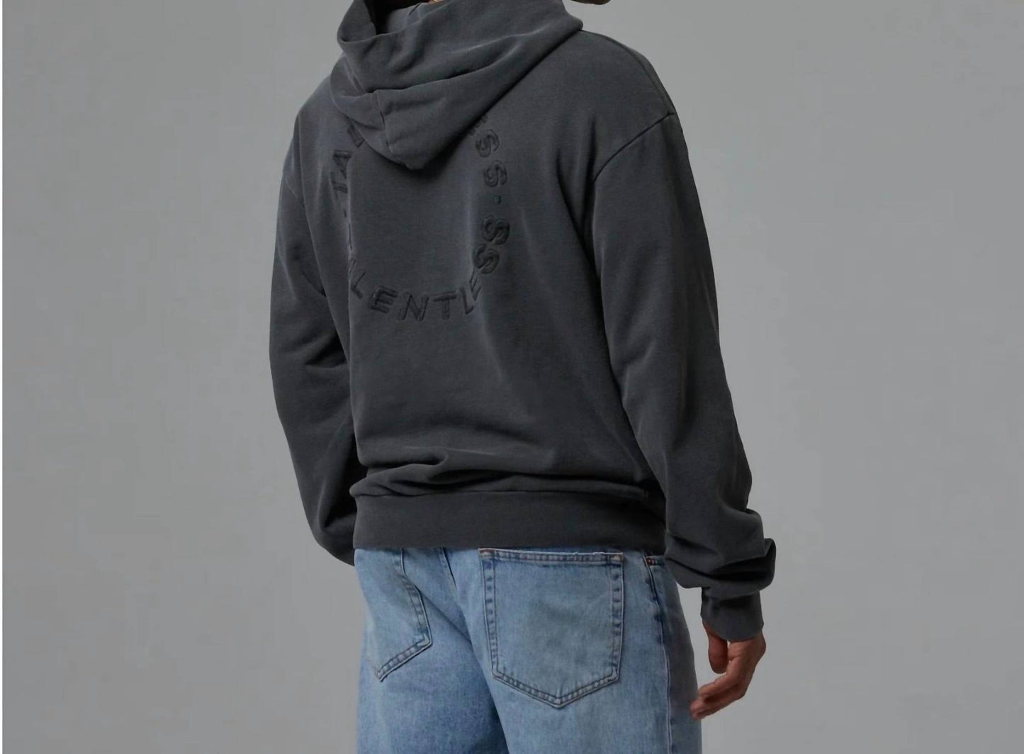 Talentless - Men's Circle Logo Embroidered Hoodie