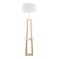 Cosmo Shelf Contemporary Glam Floor Lamp