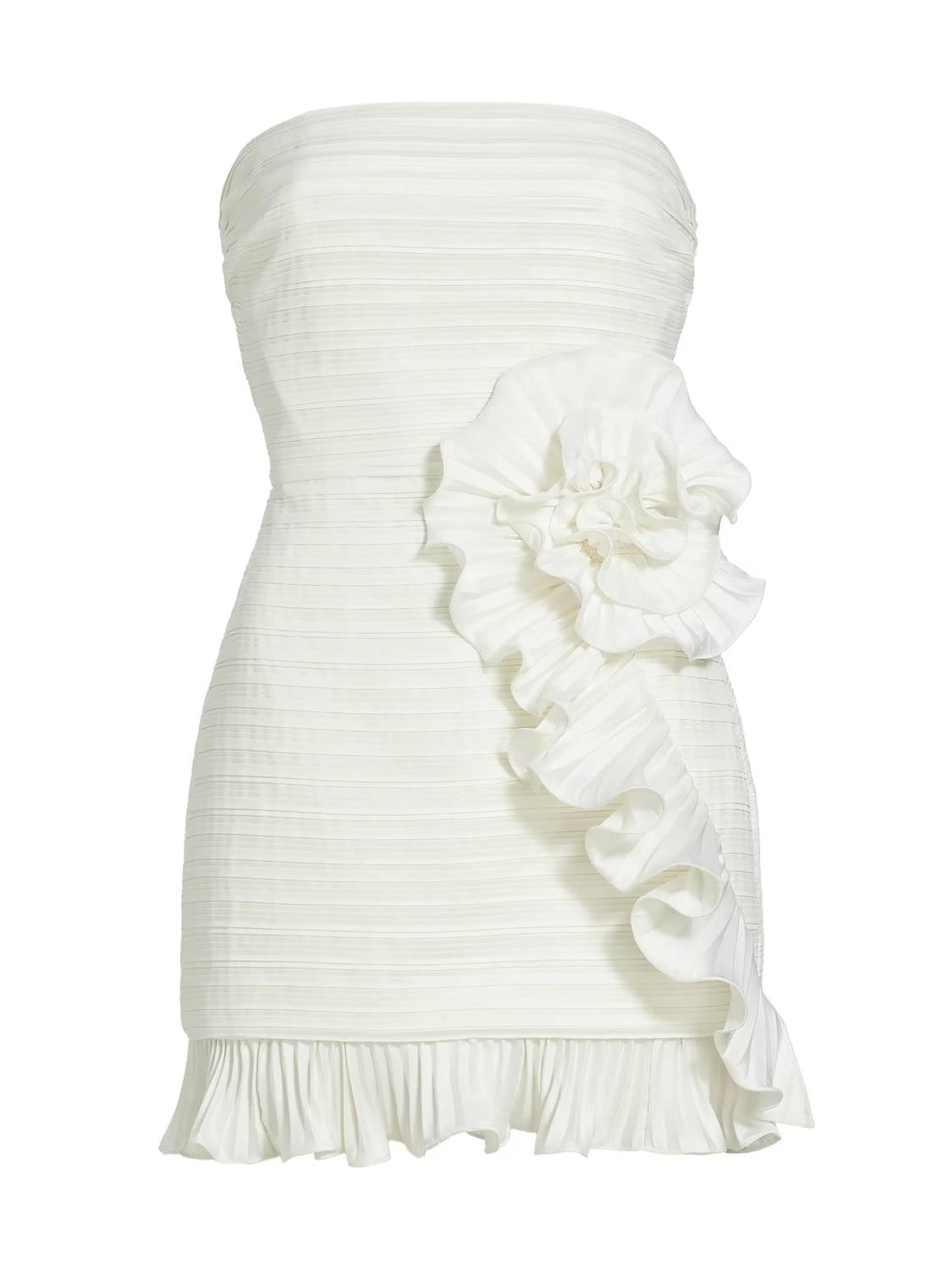 Amur - Isla Ruffle-trim Minidress