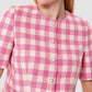 Tara Jarmon - Vanita Gingham Jacket