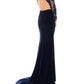 Precious Formals - Jersey Lace Hand Beaded Prom Dress